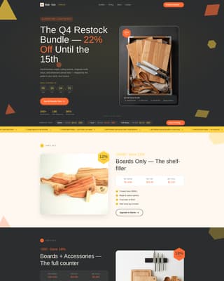 Slab - Fresh Wholesale Landing Page Template