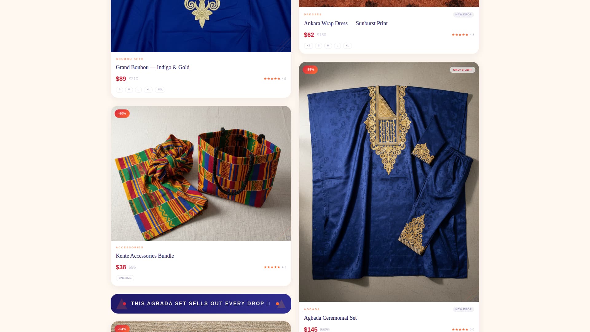 Dashiki - Vibrant Africanclothing Landing Page Template