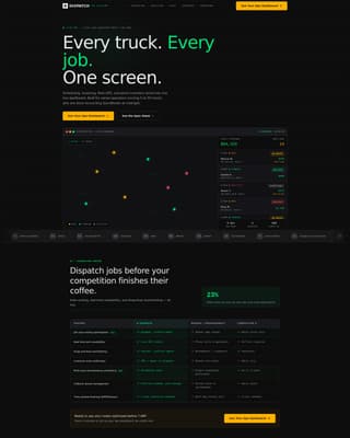 Forge — Field Service Landing Page Template