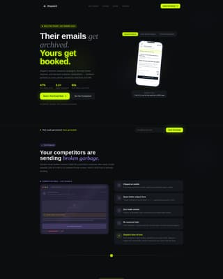 Dispatch - Results-Driven Email Marketing Landing Page Template