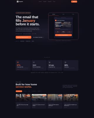 Dispatch - High-Impact Home Services Landing Page Template