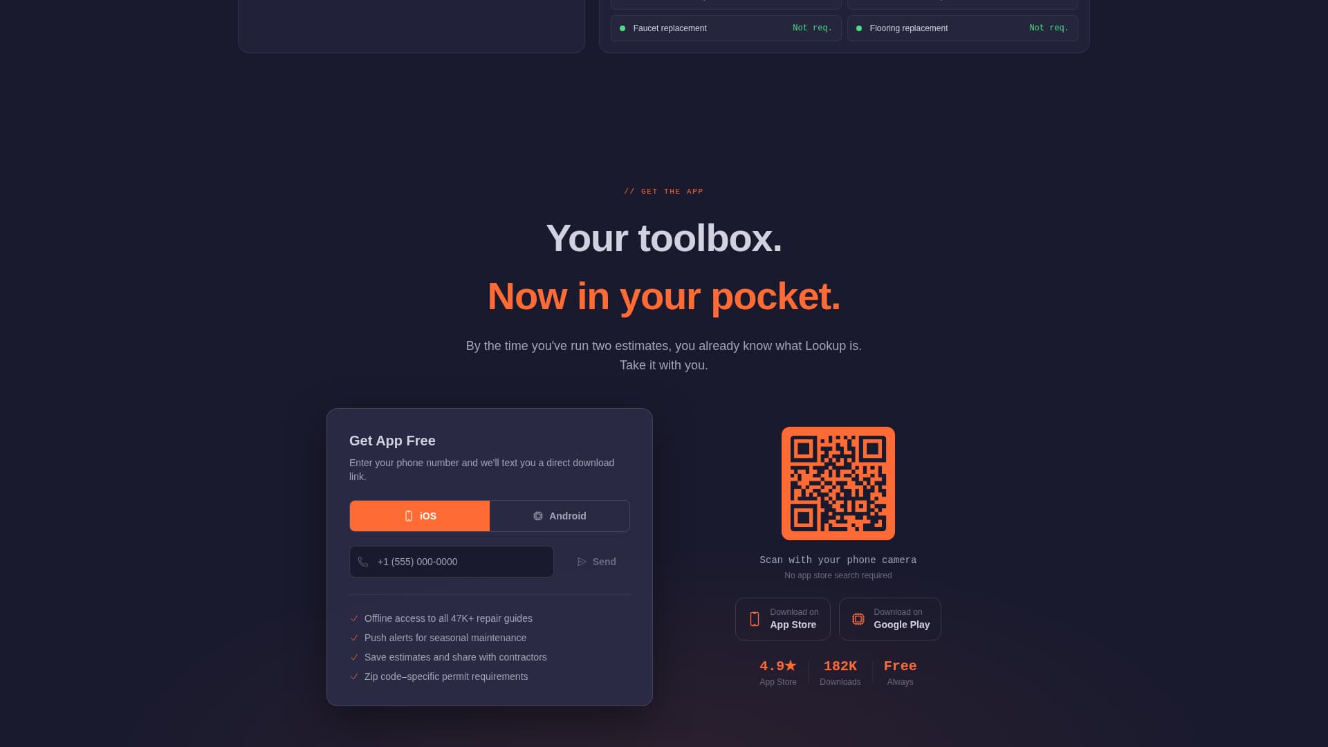 Lookup - Powerful Homeservices Landing Page Template
