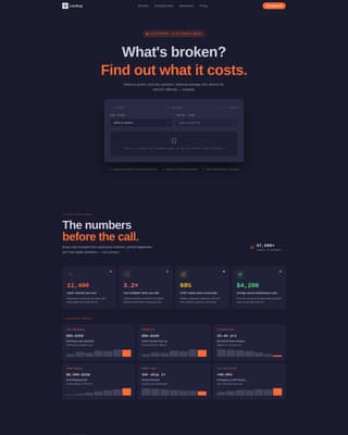 Lookup - Powerful Homeservices Landing Page Template