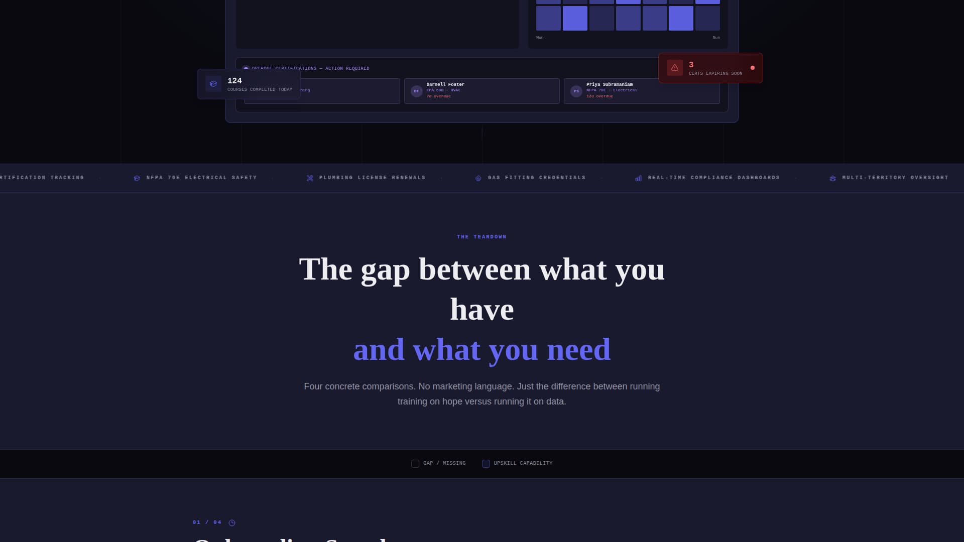 Upskill - Powerful LMS Landing Page Template
