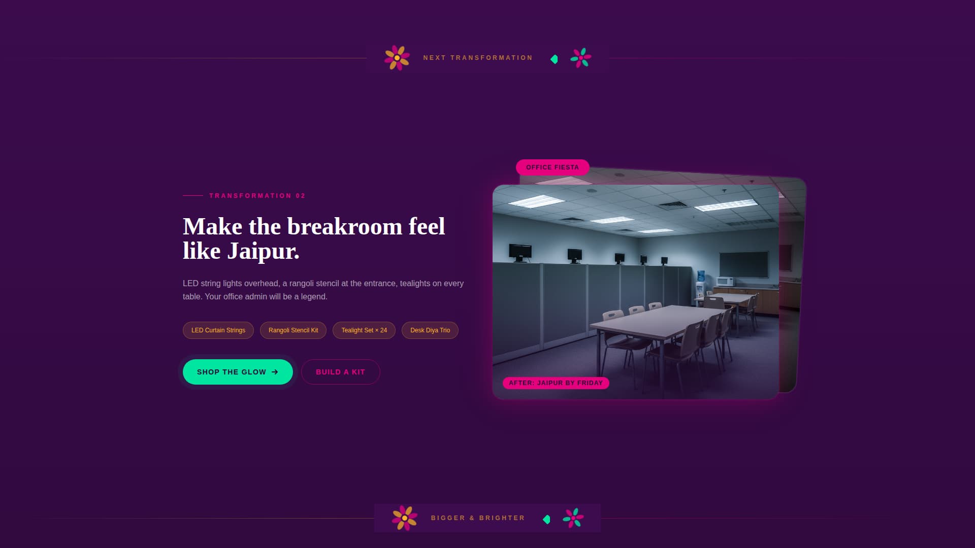 Mandala — Vibrant Diwali Celebration Landing Page Template