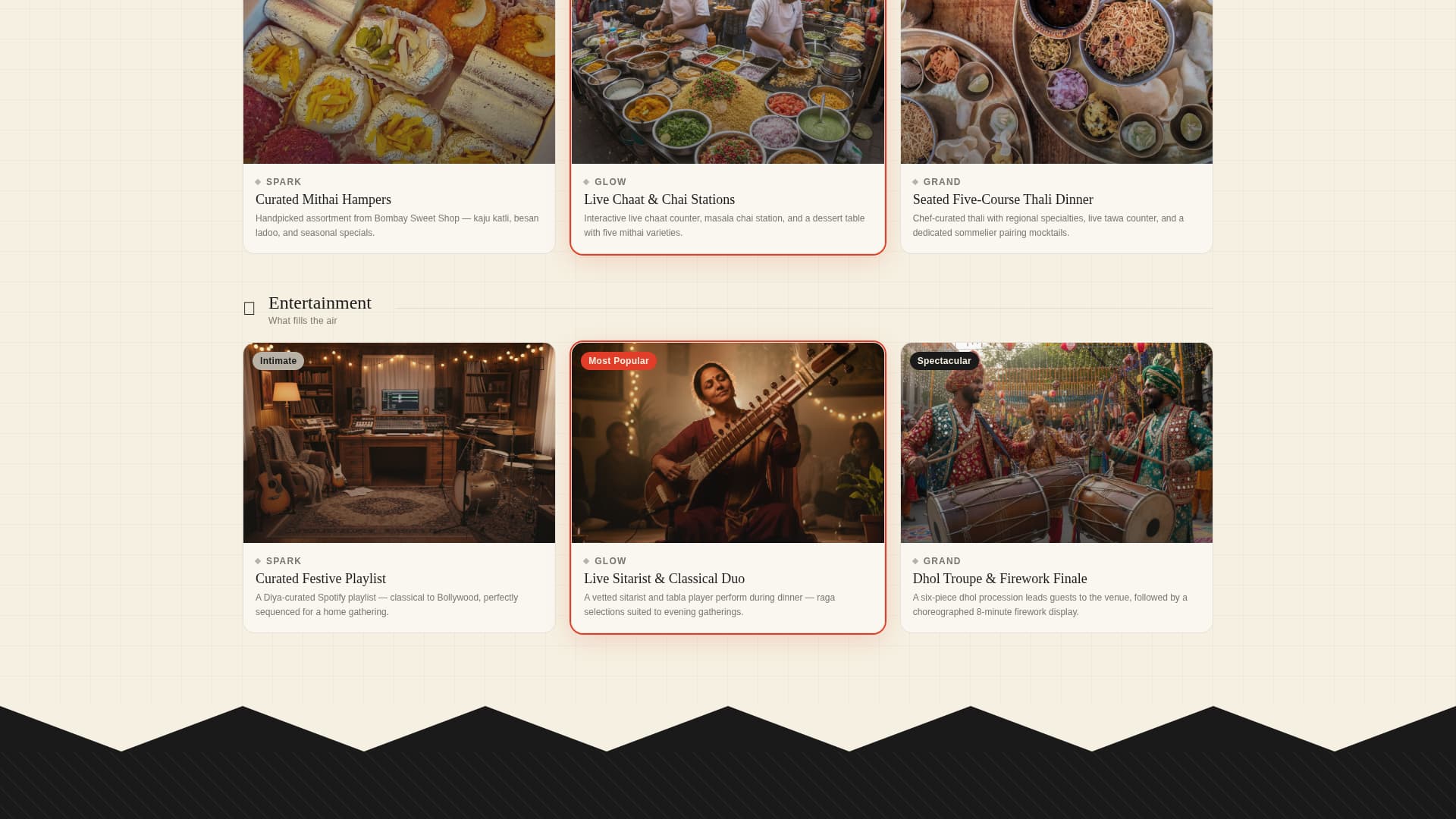 Diwali Business Specialist Booking Website Template