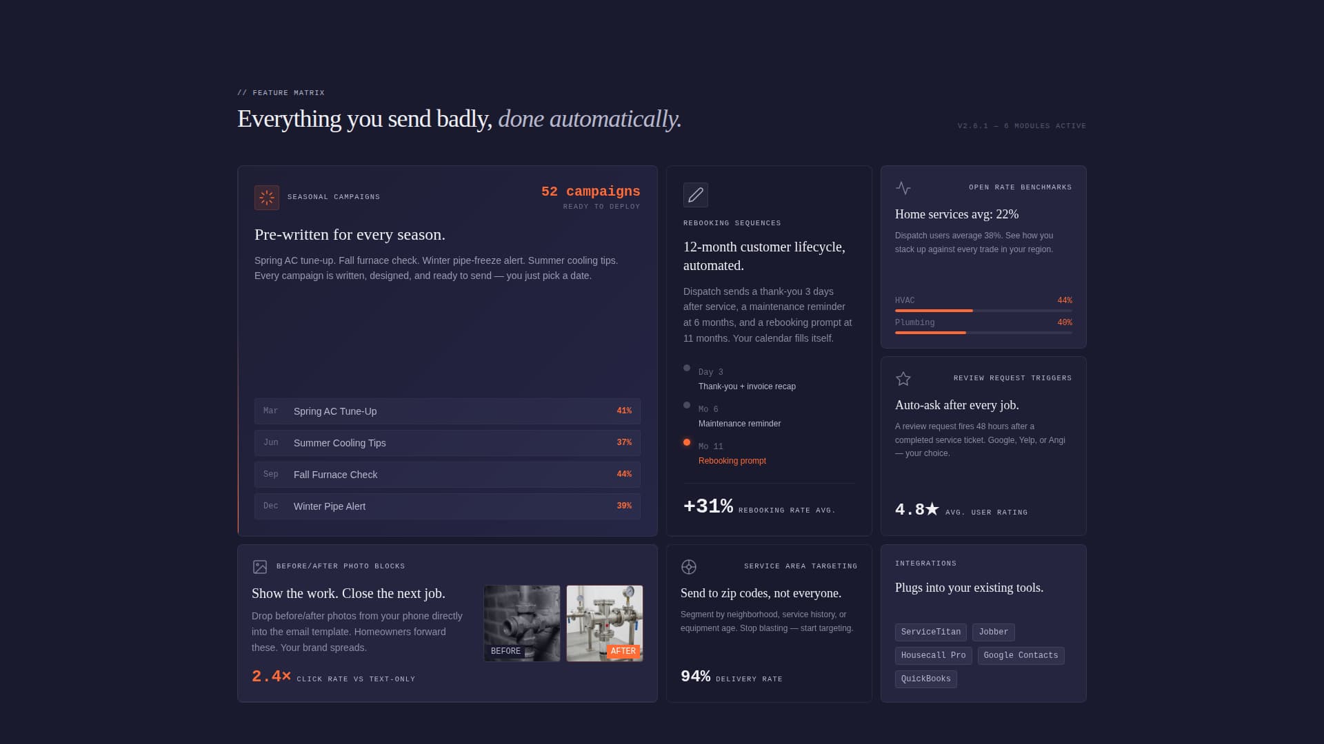 Catalyst — Home Ops Landing Page Template