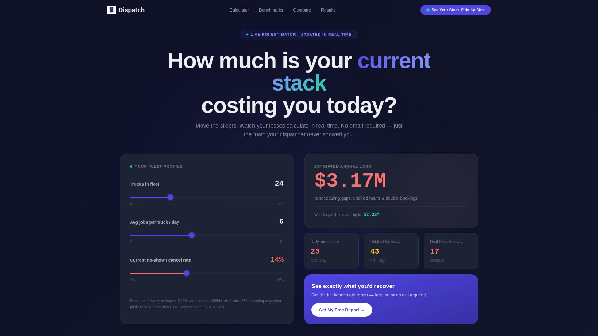 Apex — Field Ops Landing Page Template