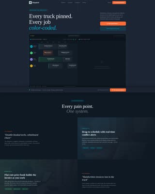 Dispatch - Powerful Field Services Landing Page Template