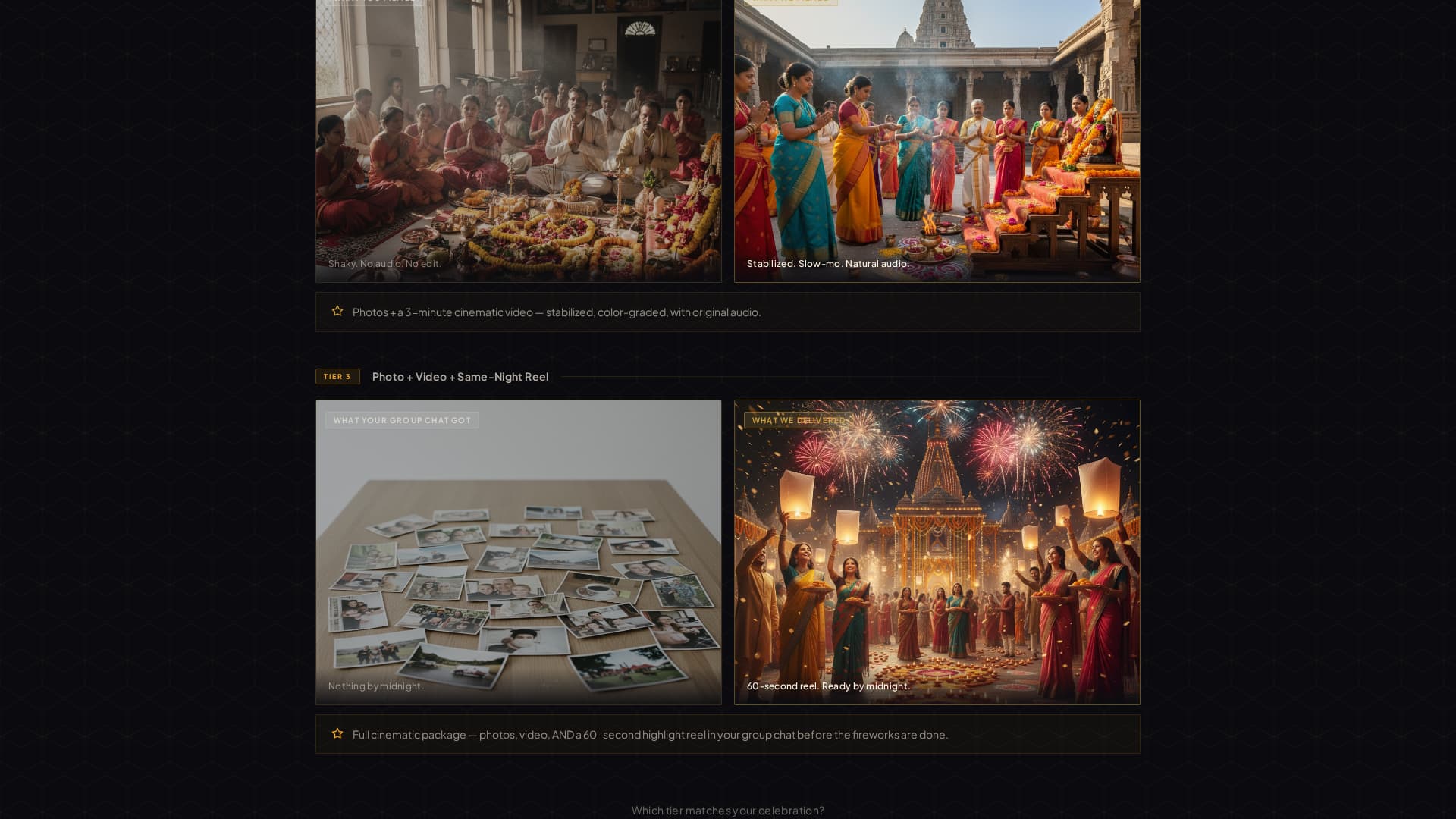Diwali Business Booking Website Template