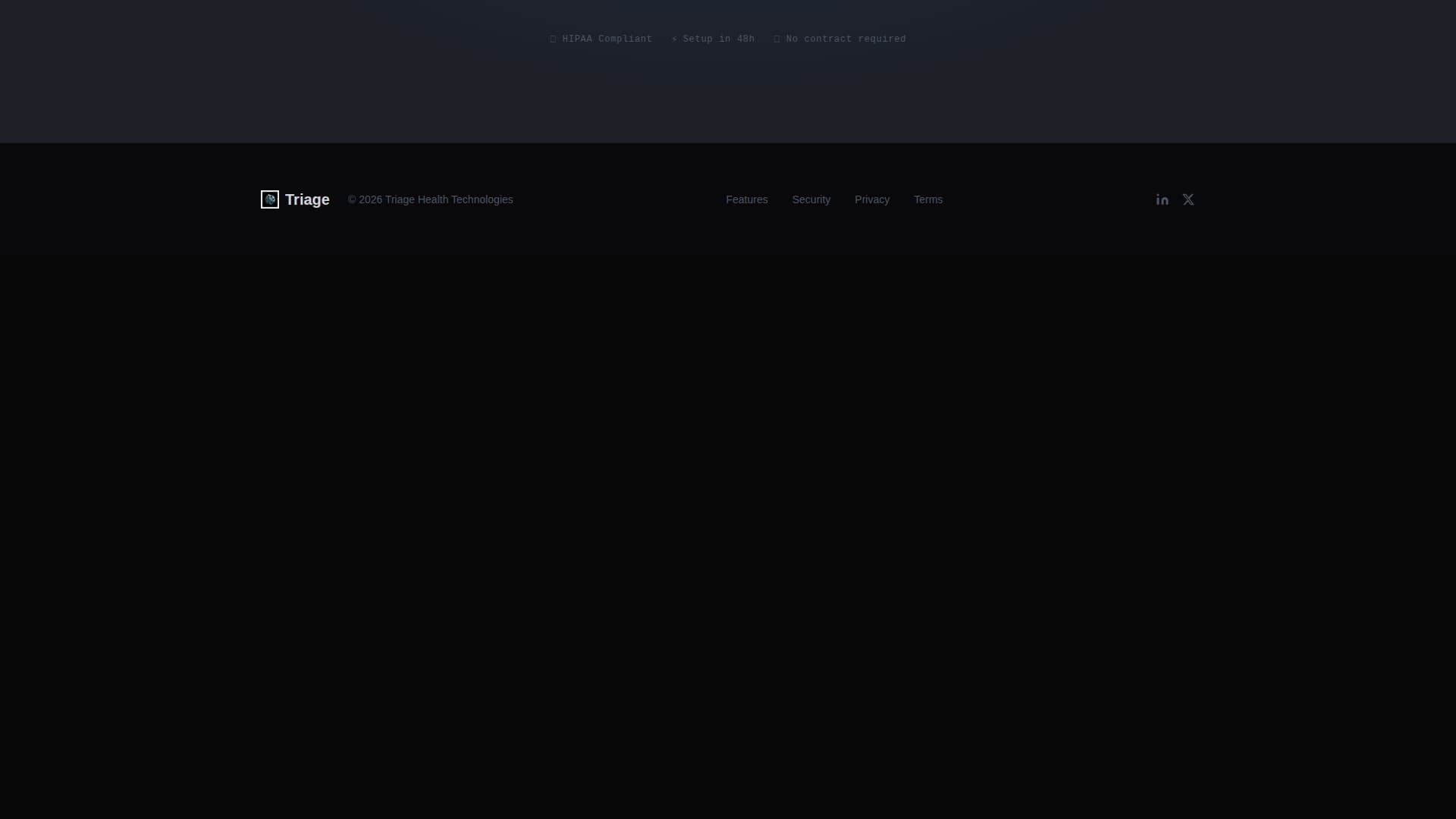 Triage - Precision Homeservices Landing Page Template