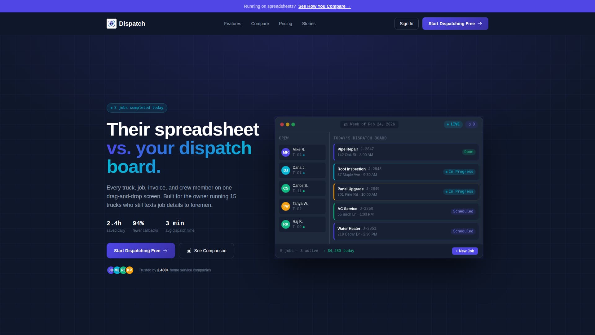 Zenith — Home Care Landing Page Template
