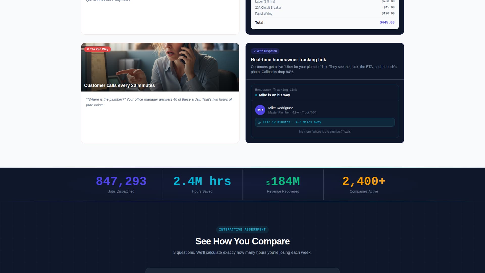Zenith — Home Care Landing Page Template