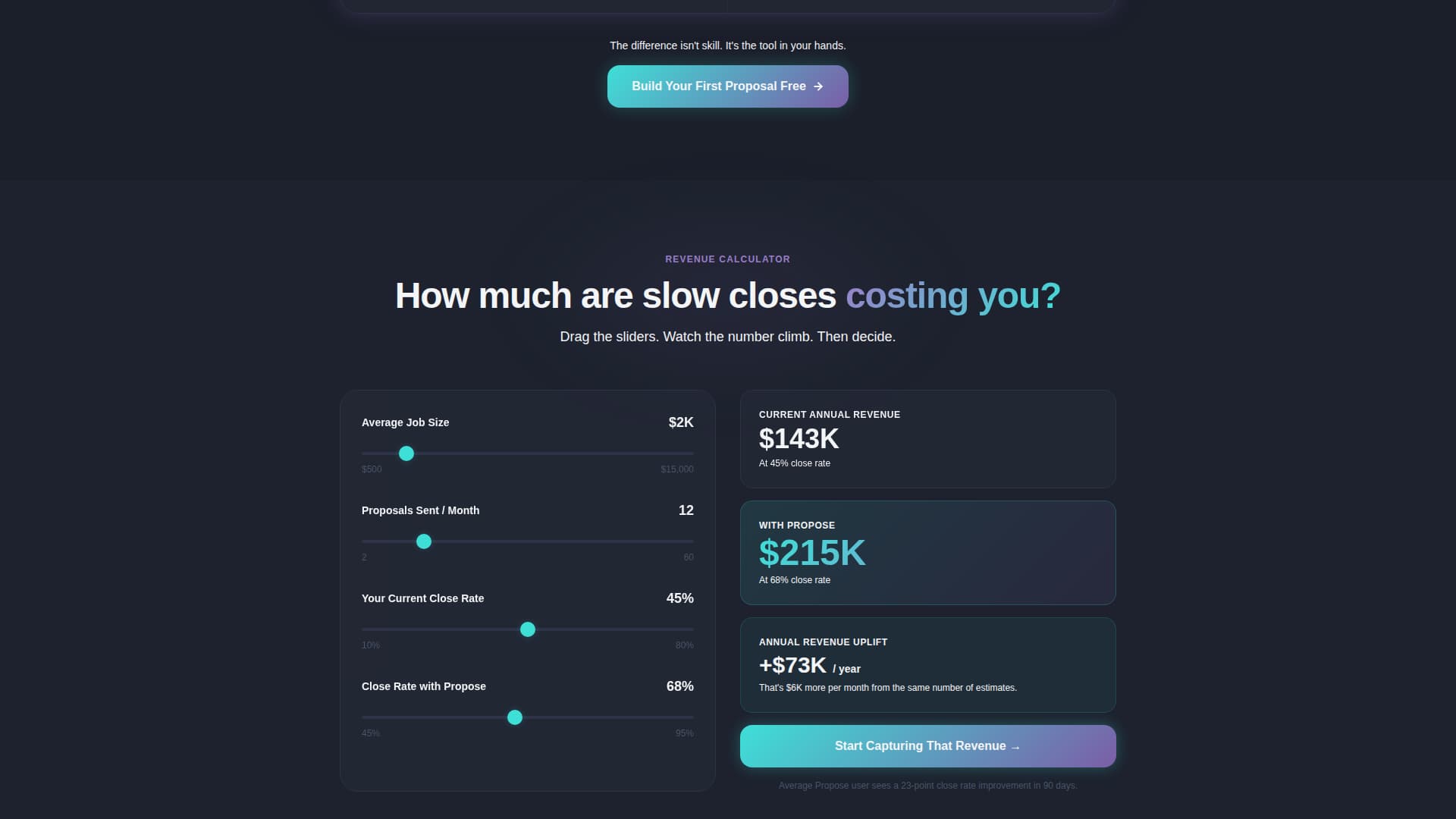 Propose - Powerful Homeservices Landing Page Template