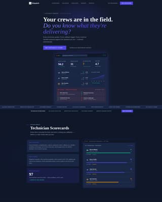 Verve — Home Service Landing Page Template
