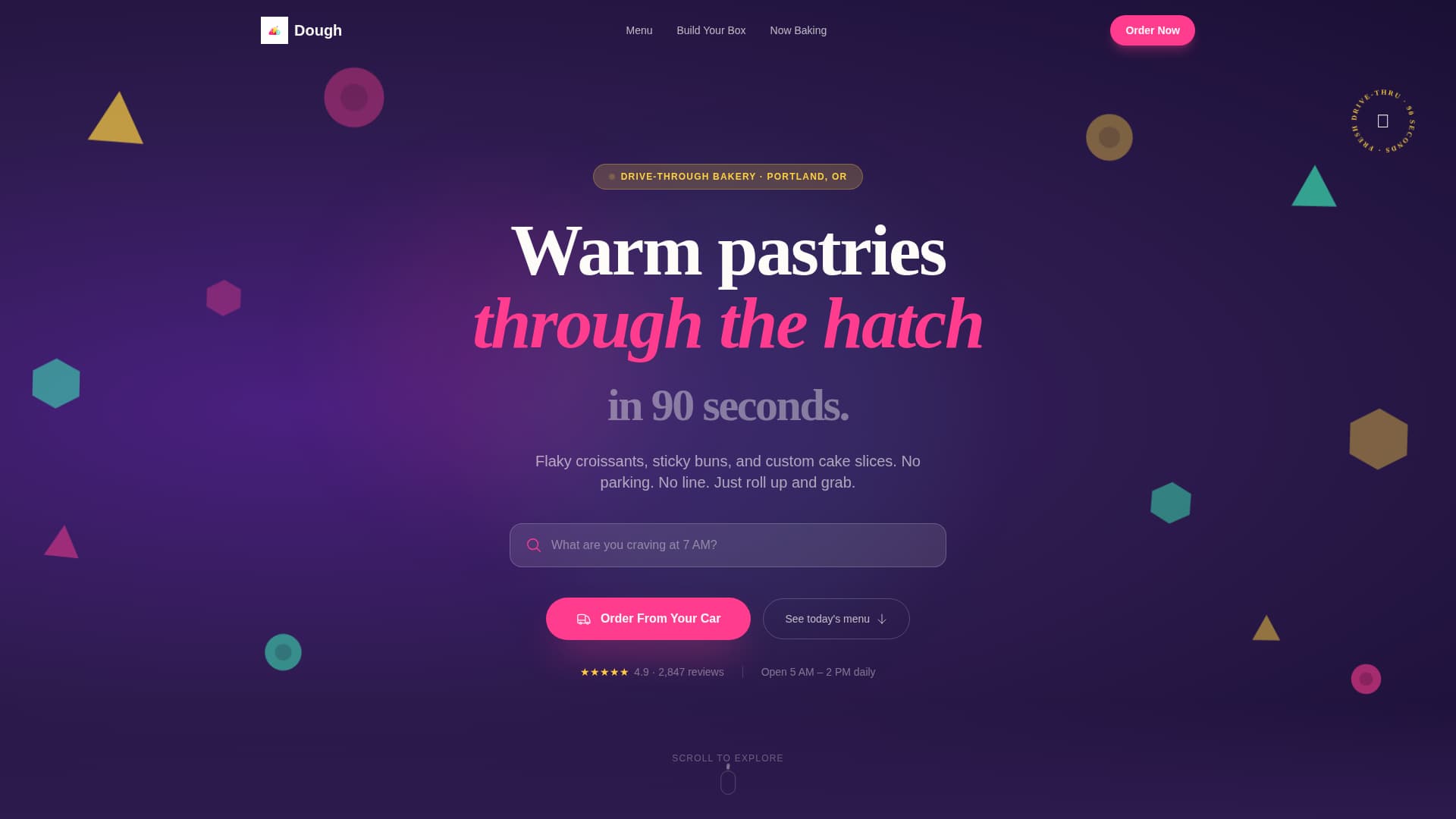 Drive-Through Business Advanced Professional Website Template