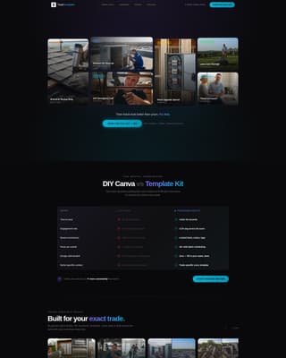TradeKit - Scroll-Stopping Home Services Landing Page Template