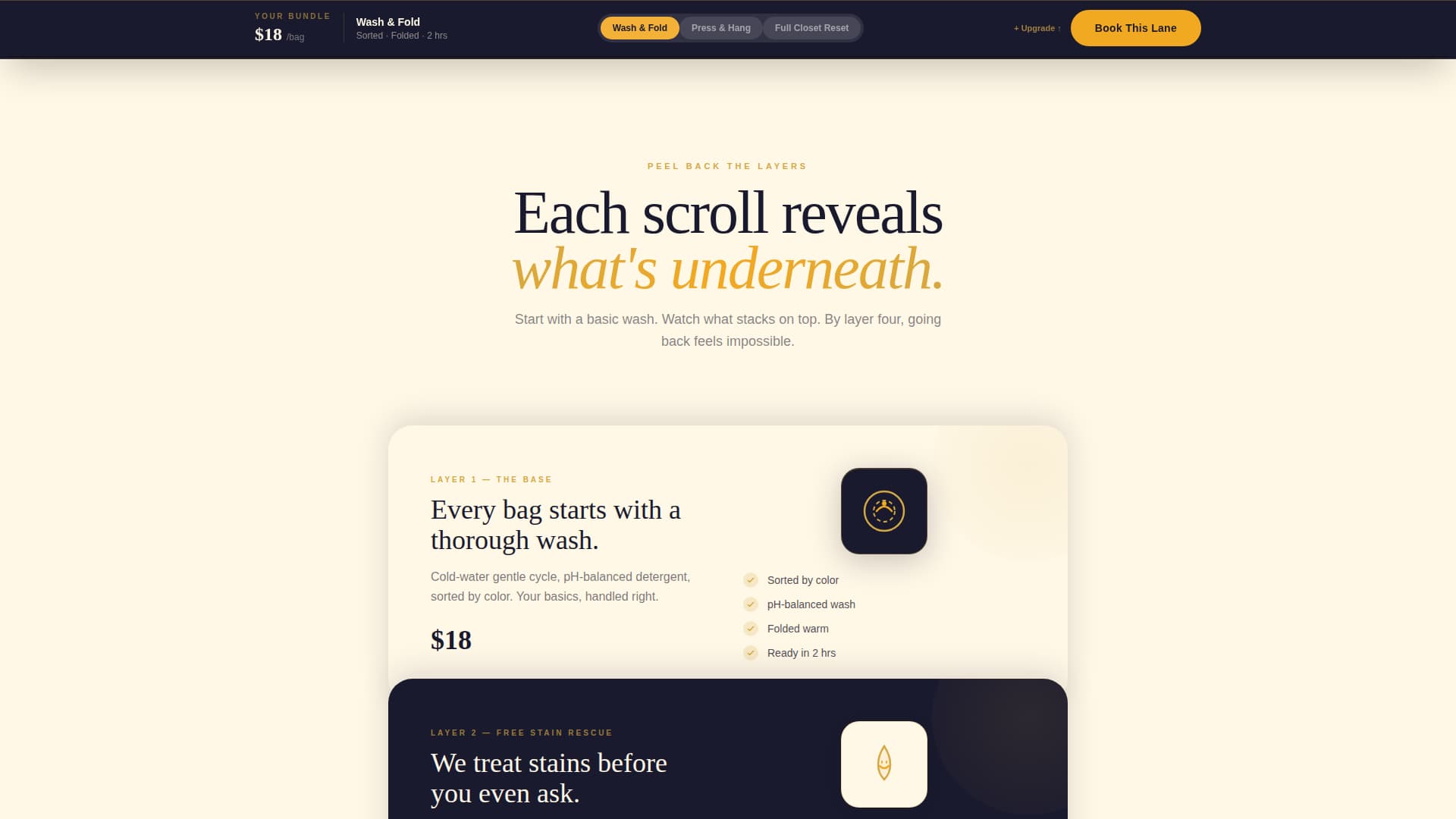 Drive-Through Business Booking Website Template