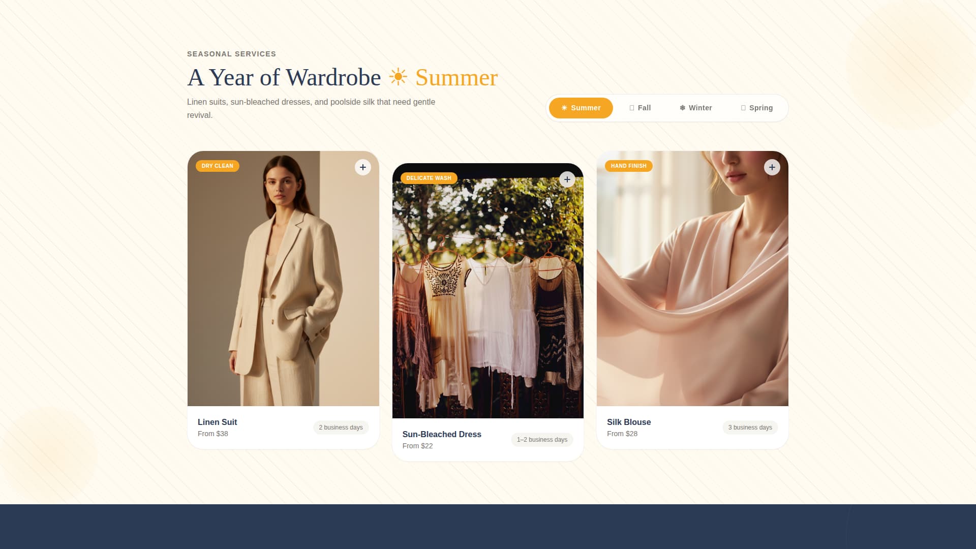 Local Brick & Mortar Business Booking Website Template