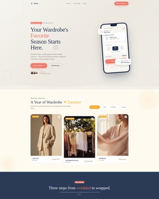 Local Brick & Mortar Business Booking Website Template