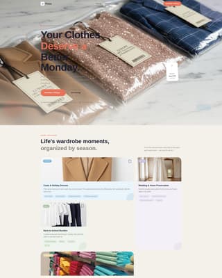 Local Brick & Mortar Business Specialist Booking Website Template