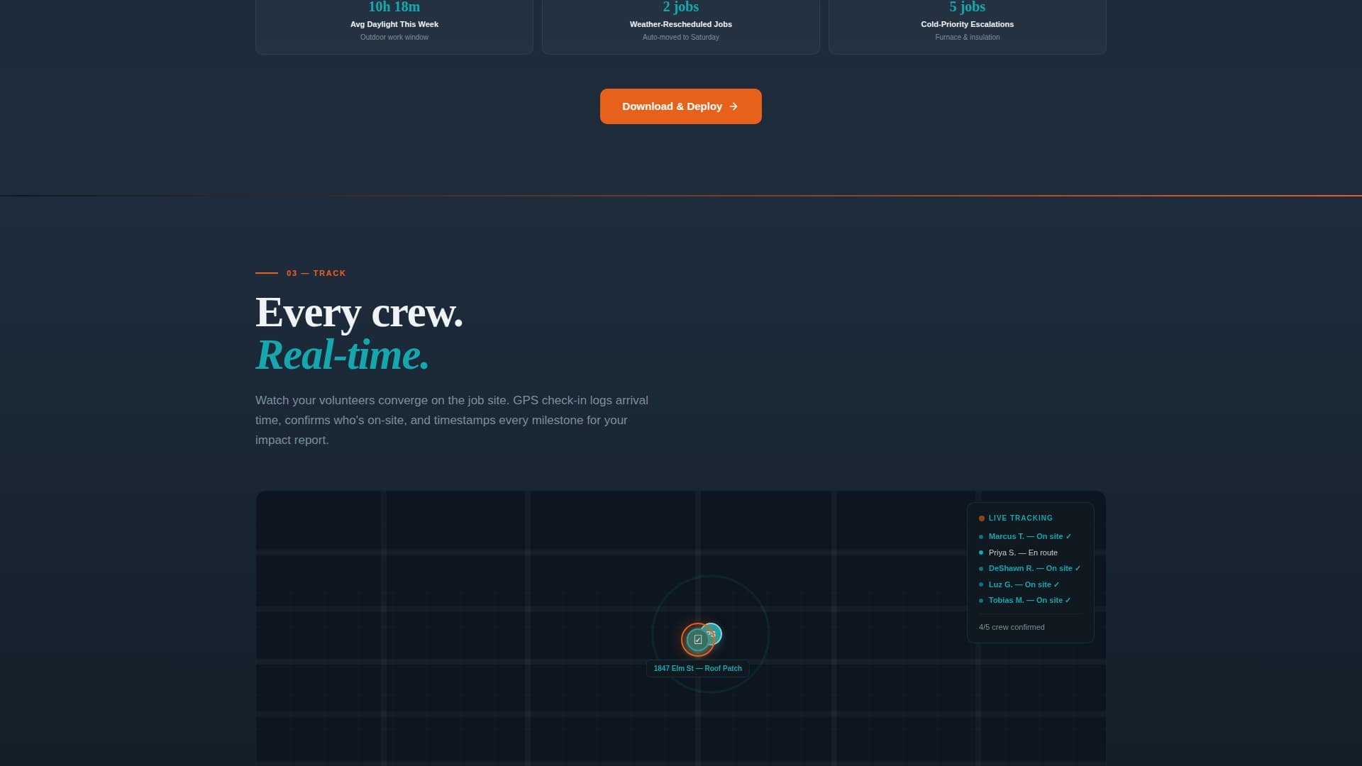 Dispatch - Powerful Volunteer Landing Page Template