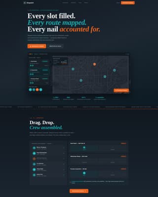 Dispatch - Powerful Volunteer Landing Page Template