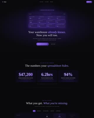 Store — Inventory Management Landing Page Template