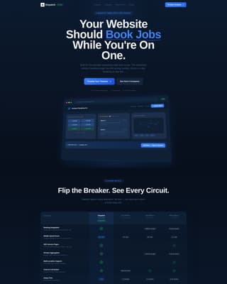 Serve — Maintenance Services Landing Page Template