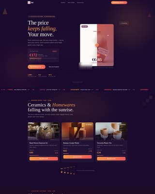 Bid - Thrilling Auction Landing Page Template
