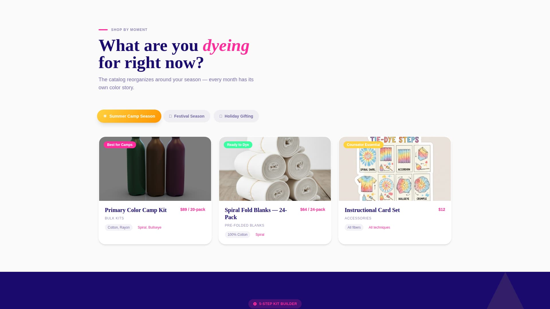 Hobby & Passion Supplies Professional Website Template
