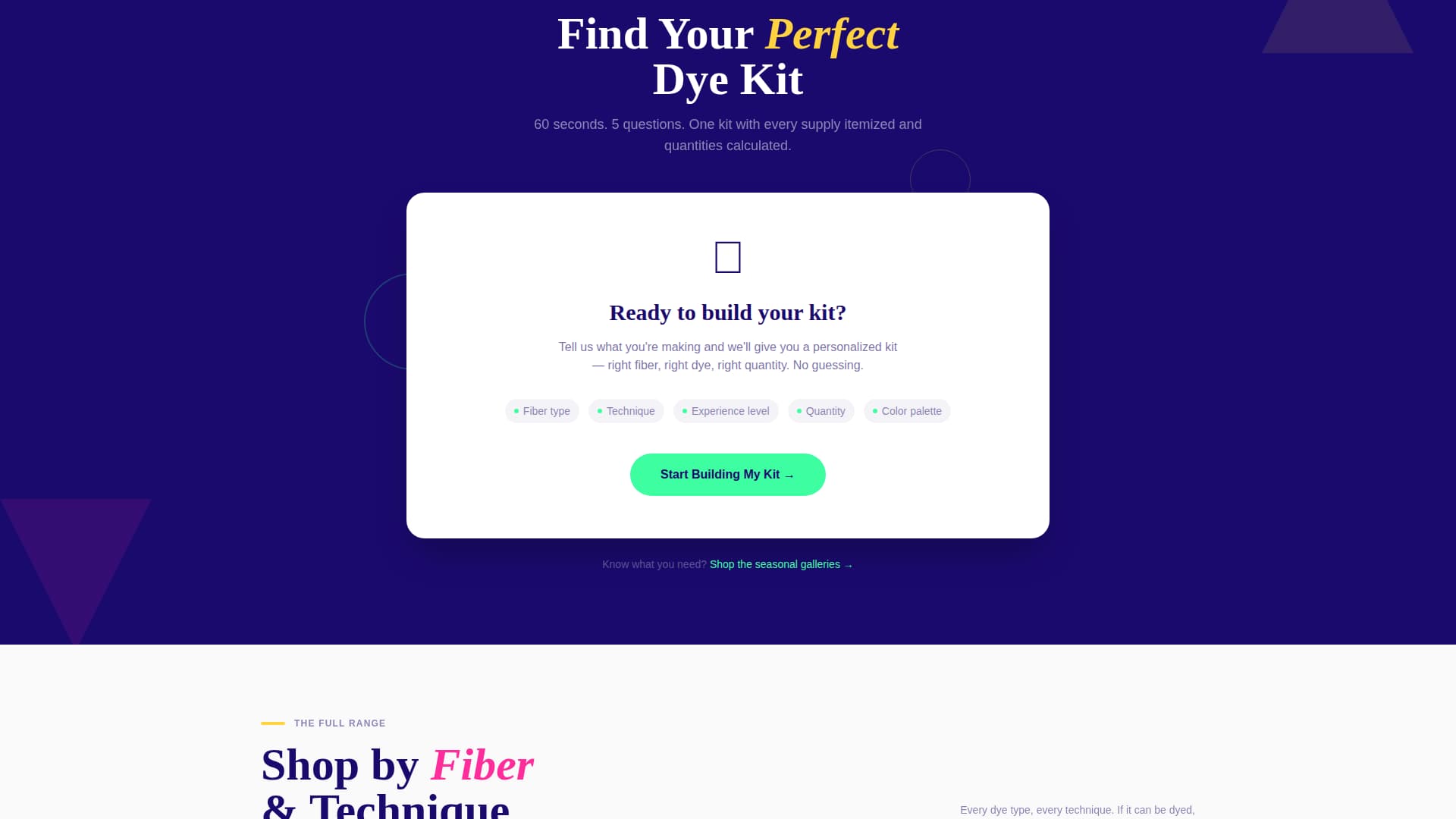 Hobby & Passion Supplies Professional Website Template