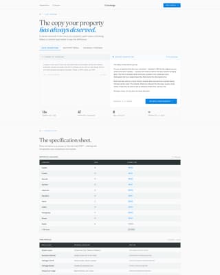 Attend — Hospitality Service Landing Page Template