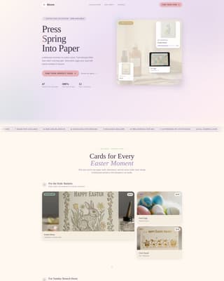 Easter Business Professional Website Template