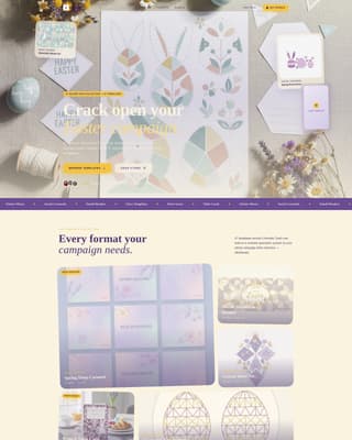 Easter Business Reviews Website Template