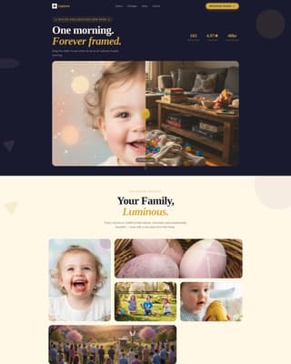 Easter Business Booking Website Template