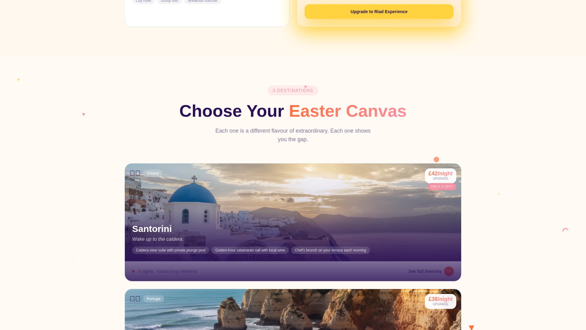 Escape - Irresistible Easter Landing Page Template