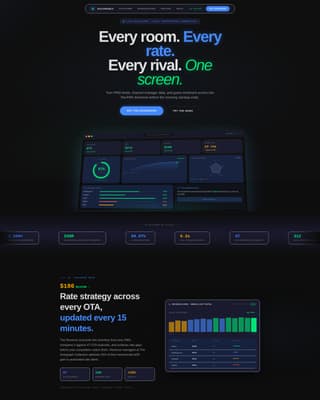 Rooms — Dynamic Hospitality Landing Page Template