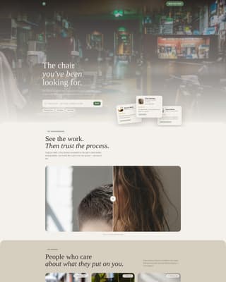 Eco-Friendly Business Booking Website Template