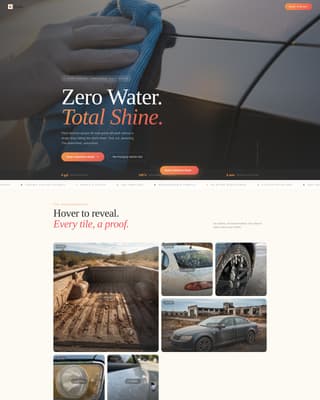 Eco-Friendly Business Specialist Booking Website Template