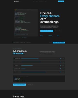 Reserve - Powerful Hospitality Landing Page Template