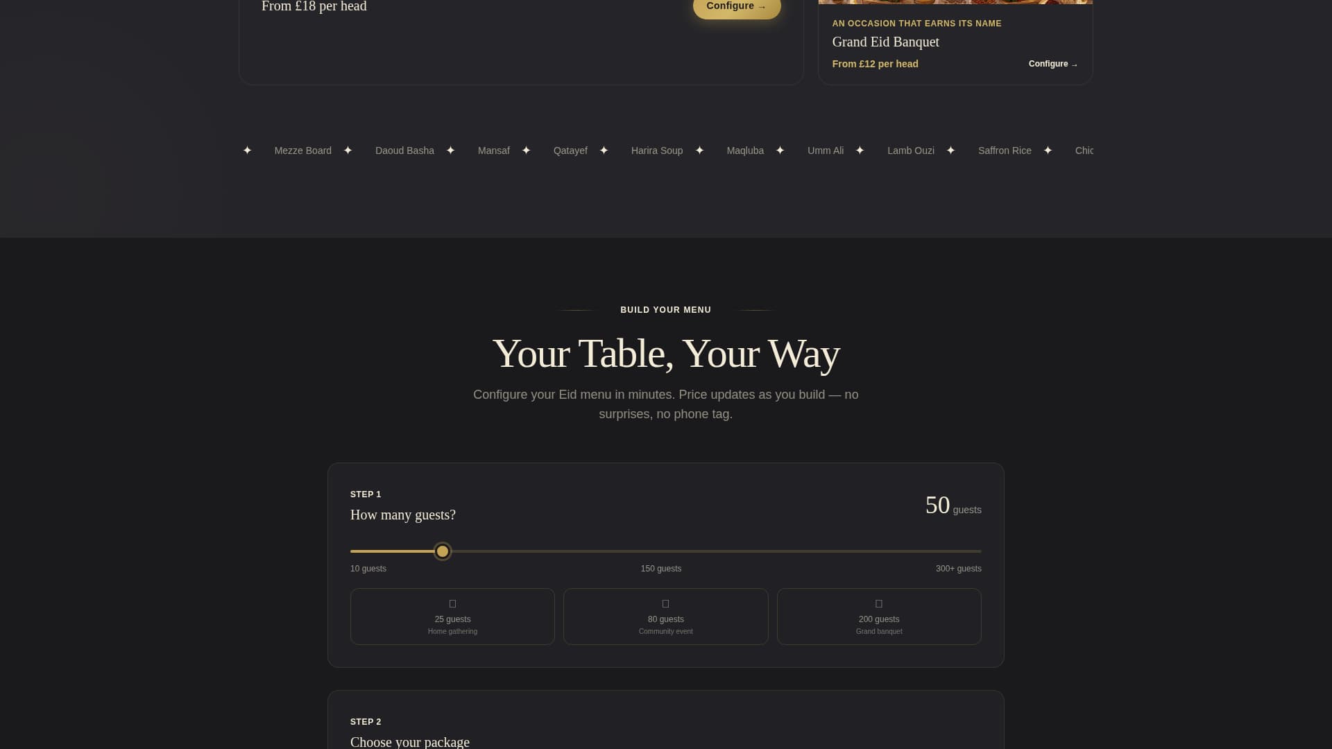 Eid Business Pricing Website Template