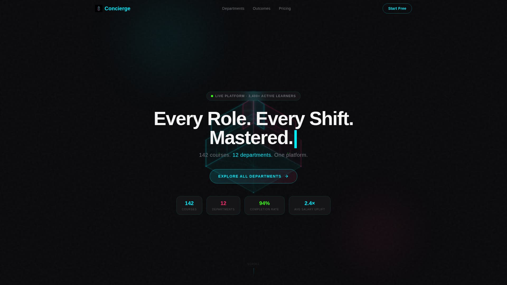 Grace — Luxury Hospitality Landing Page Template