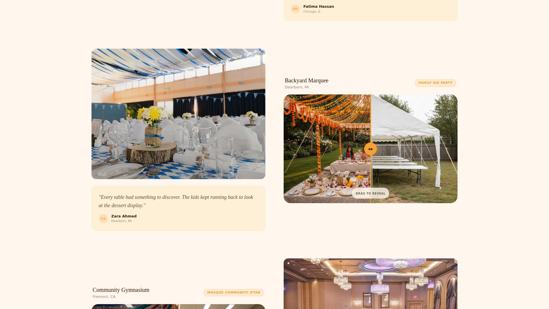 Eid Business Booking Website Template