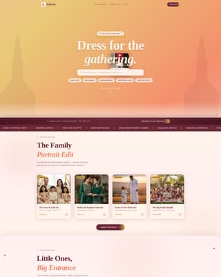 Eid Business Blog Website Template