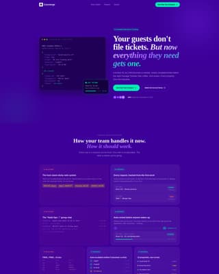 Concierge - Dynamic Hospitality Landing Page Template