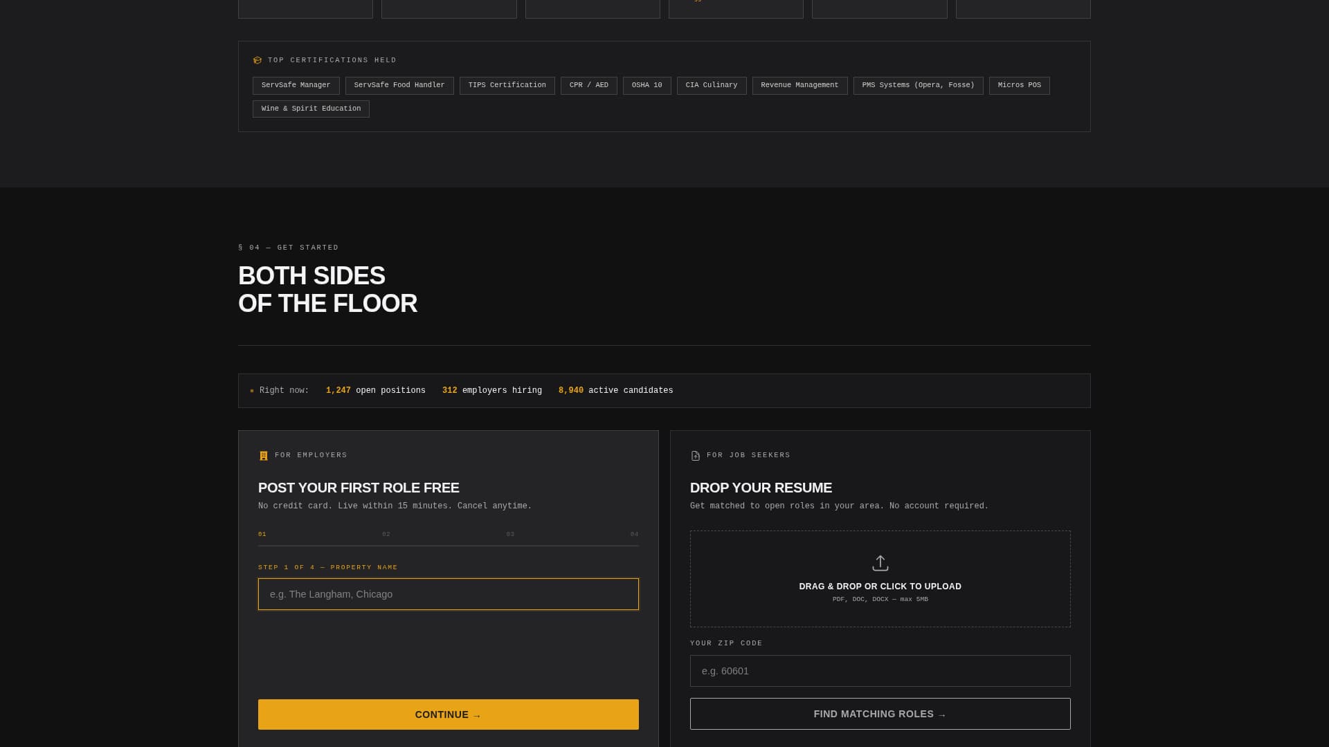 Shift - Brutalist Hospitality Landing Page Template