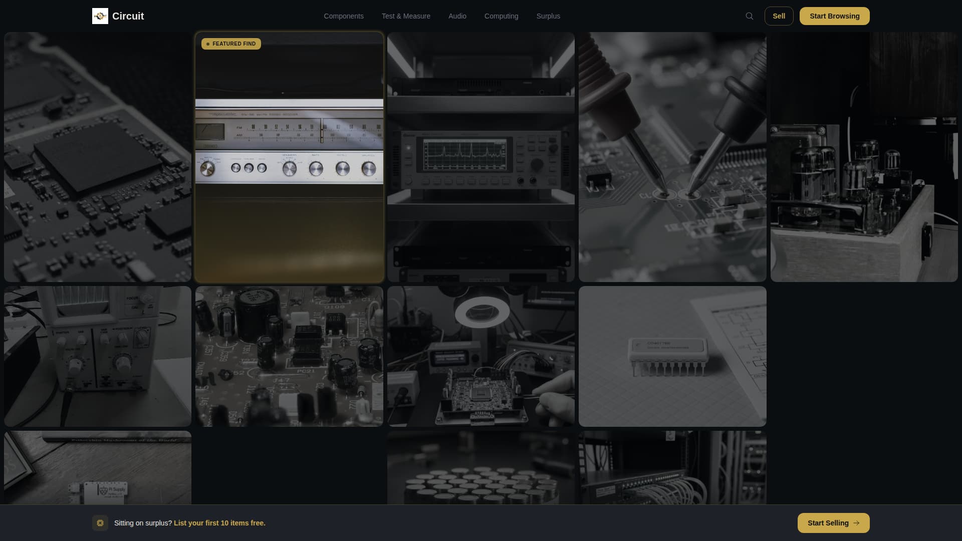 Electronics E-Commerce Professional Website Template