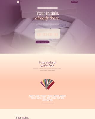 Local Brick & Mortar Business Professional Website Template