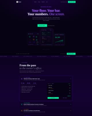 Swipe - Dynamic Hospitality Landing Page Template